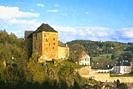 Hrad a zmek Beov nad Teplou, pohled na obytnou v hradu